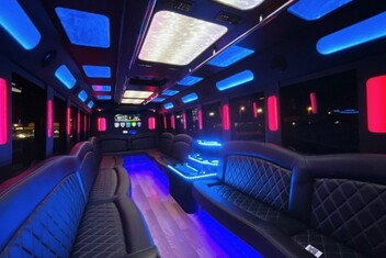 Fort Lauderdale Limousine Bus Interior
