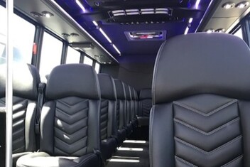 Fort Lauderdale Minibus Interior