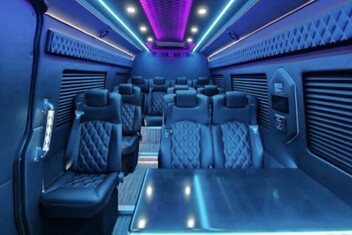 Fort Lauderdale Sprinter Bus Interior