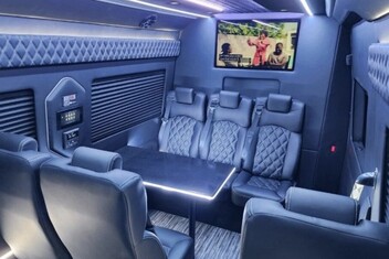 Fort Lauderdale Sprinter Van Interior