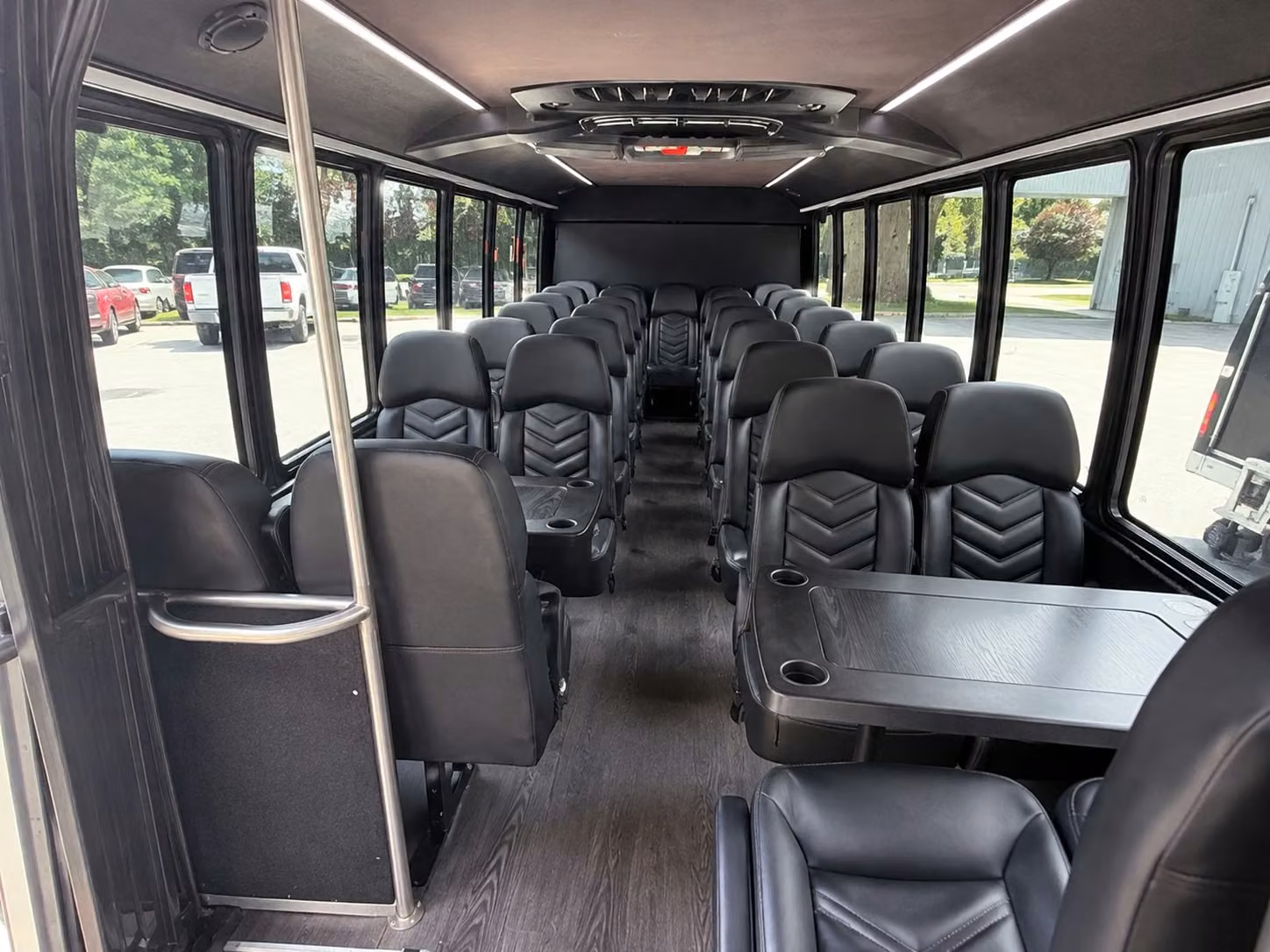 20 passenger minibus interior
