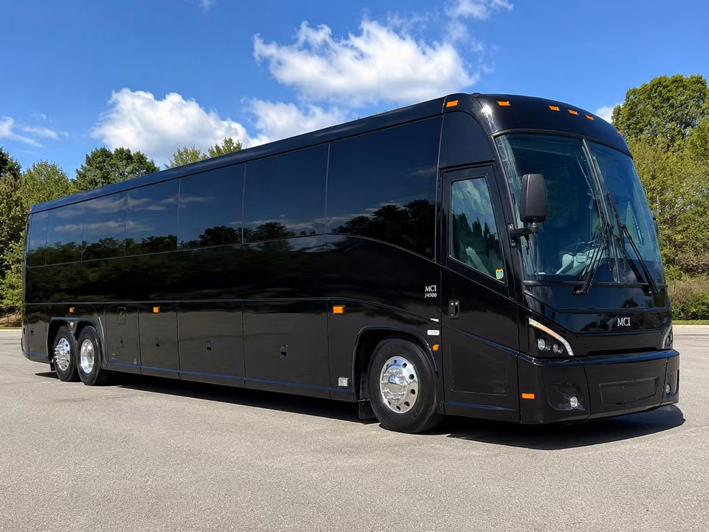56 passenger charter bus