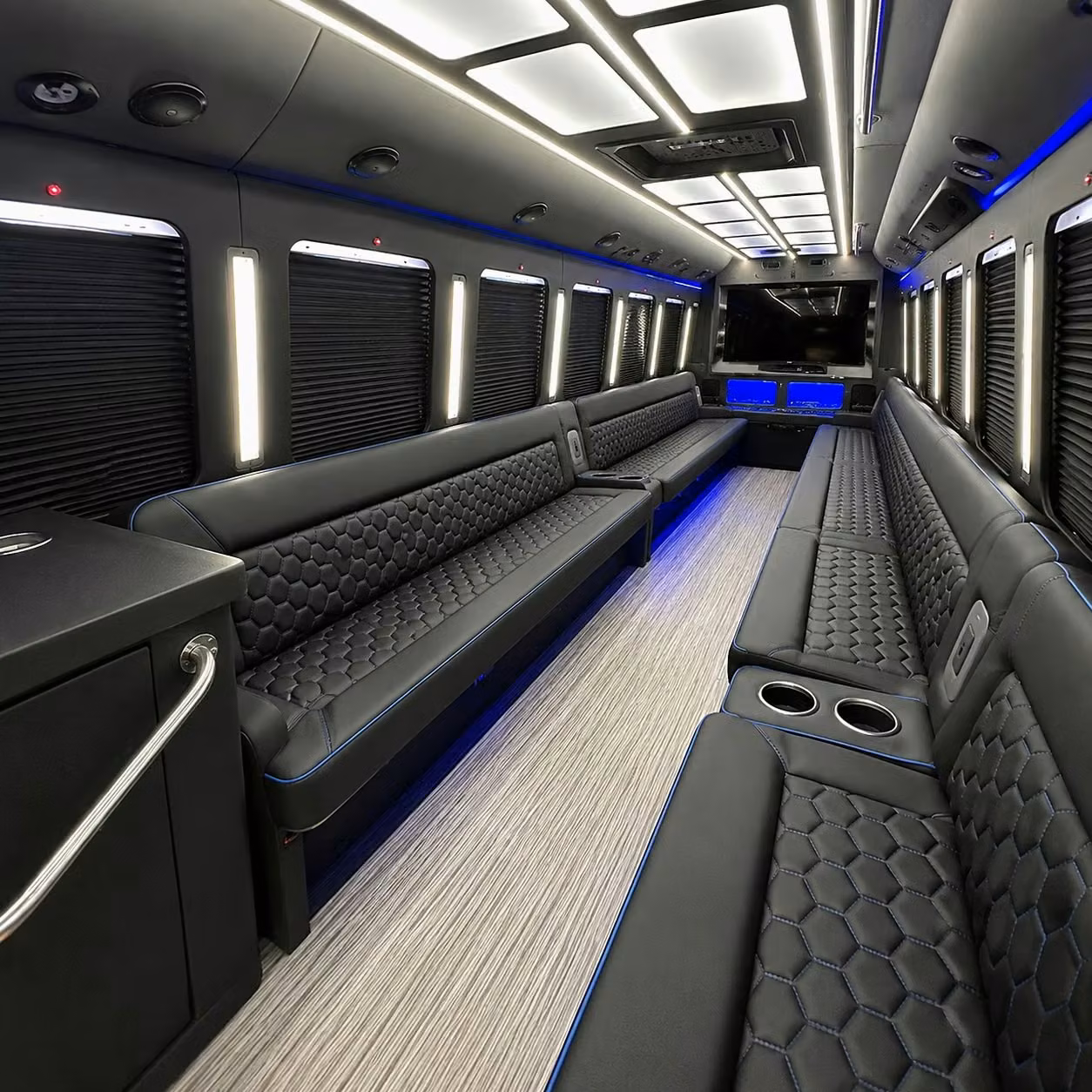 party bus interior