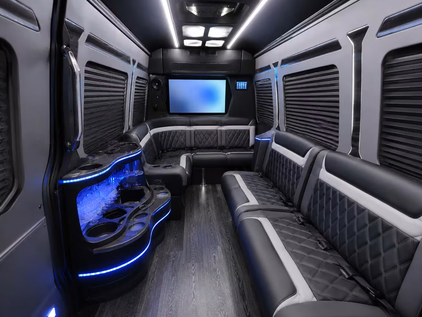 sprinter limousine inside